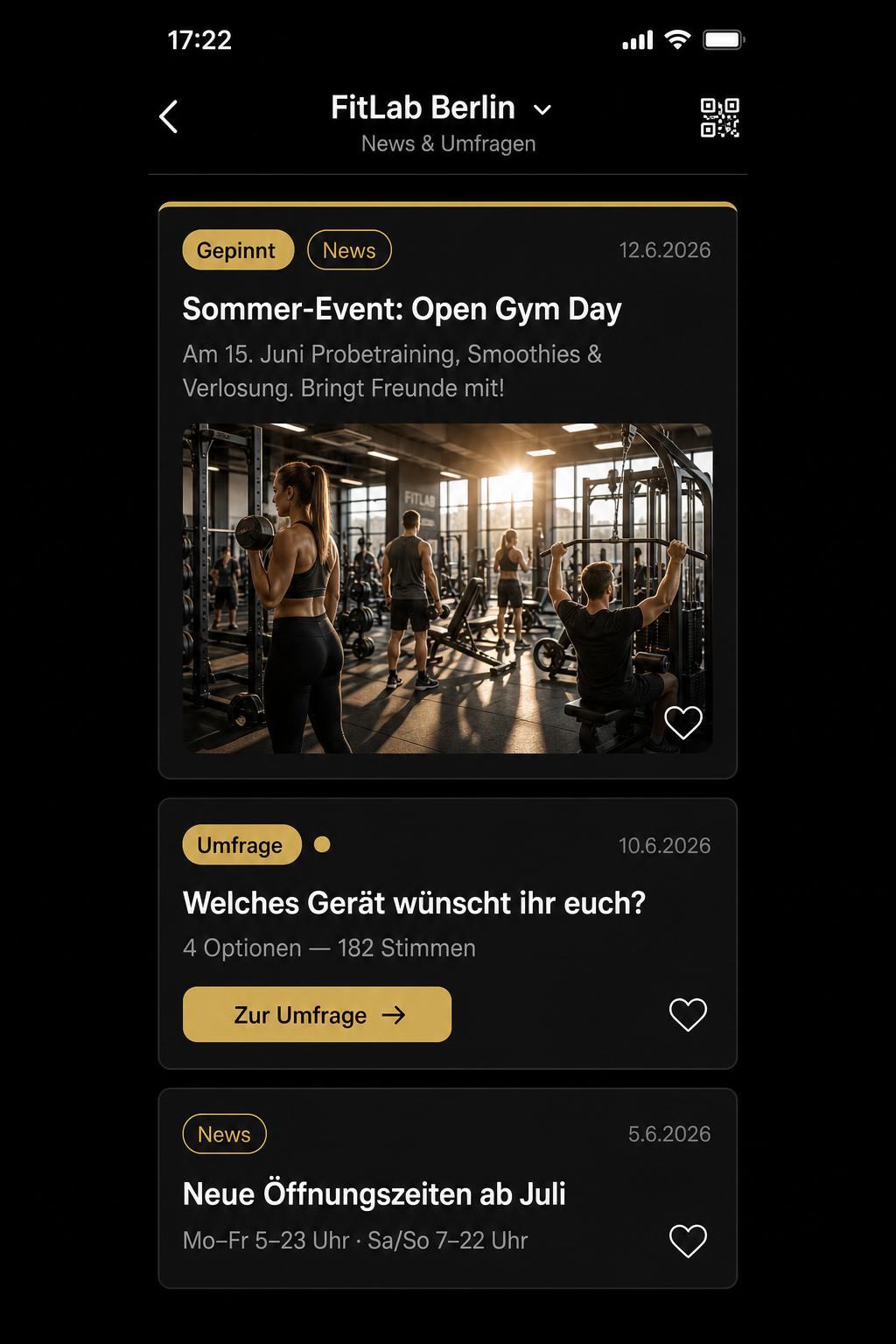 News & Umfragen – Mobile 1